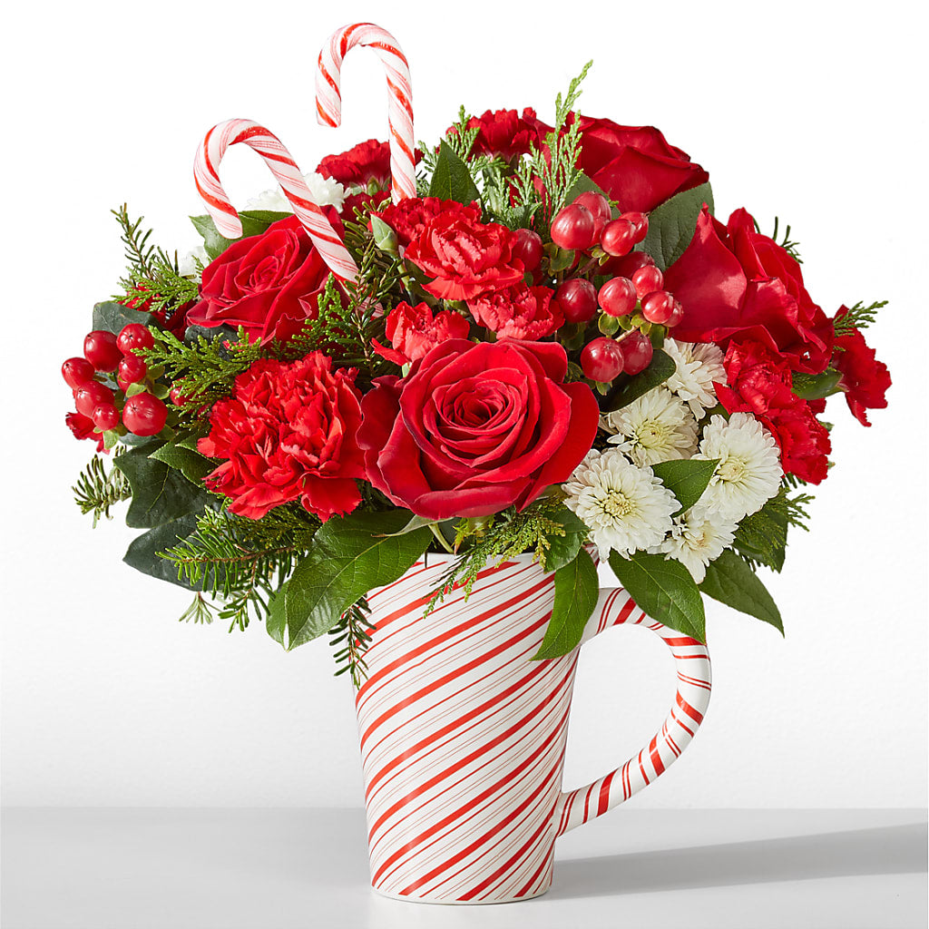 Peppermint Swirl Mug – Floral Delights Etc, Daleville AL
