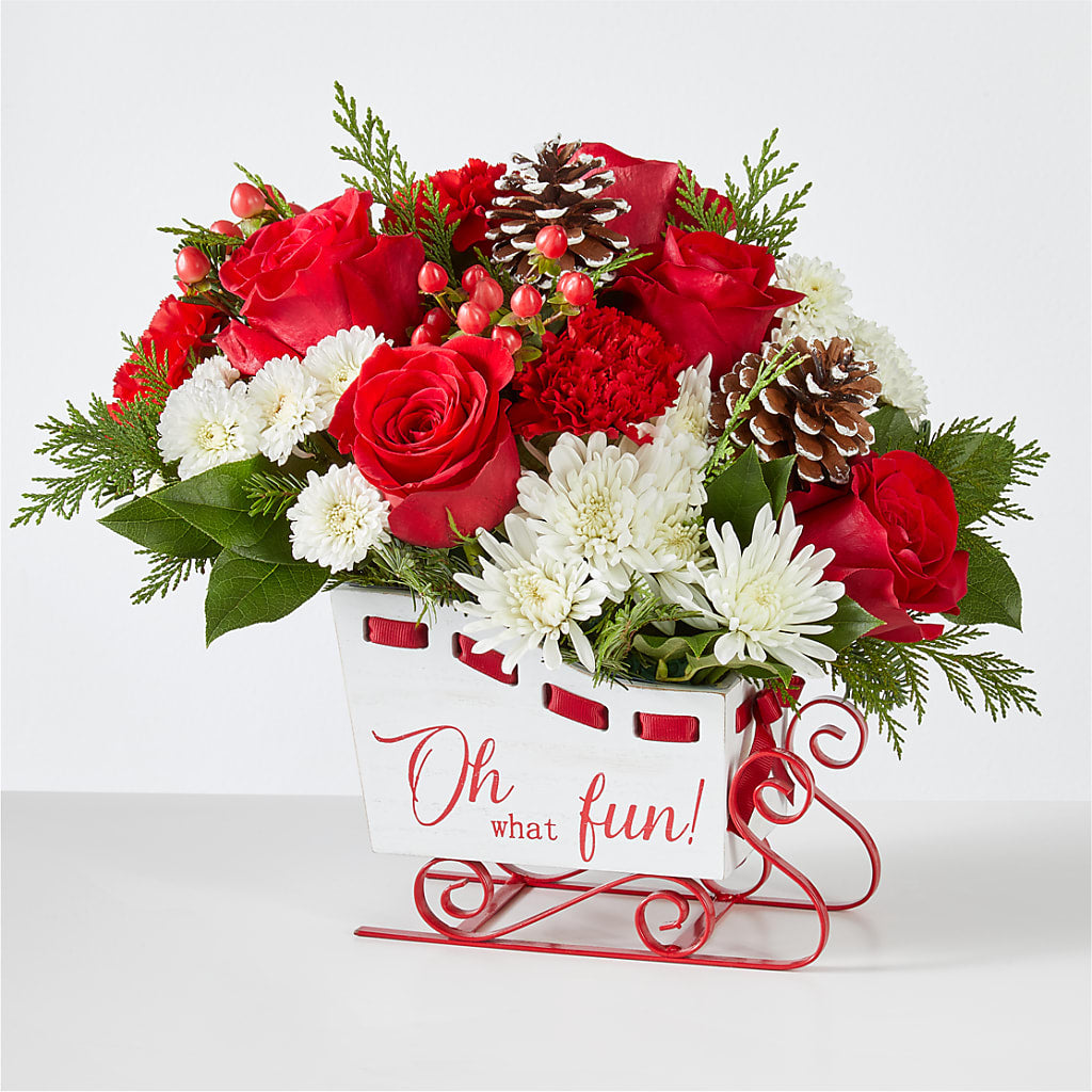 Sleigh Bells Bouquet – Floral Delights Etc, Daleville AL