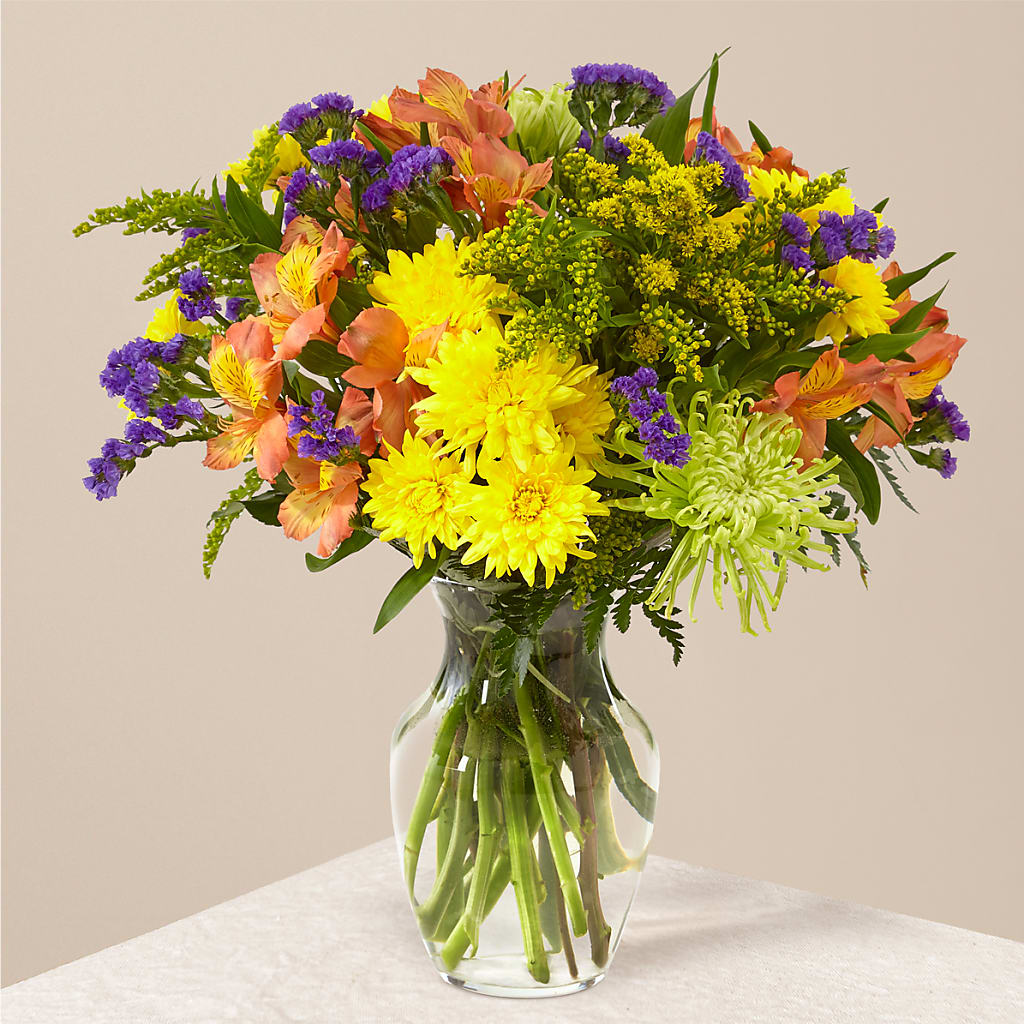 Marmalade Skies Bouquet – Floral Delights Etc, Daleville AL