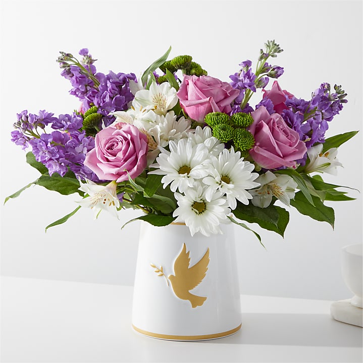 Garden of Peace Bouquet – Floral Delights Etc, Daleville AL