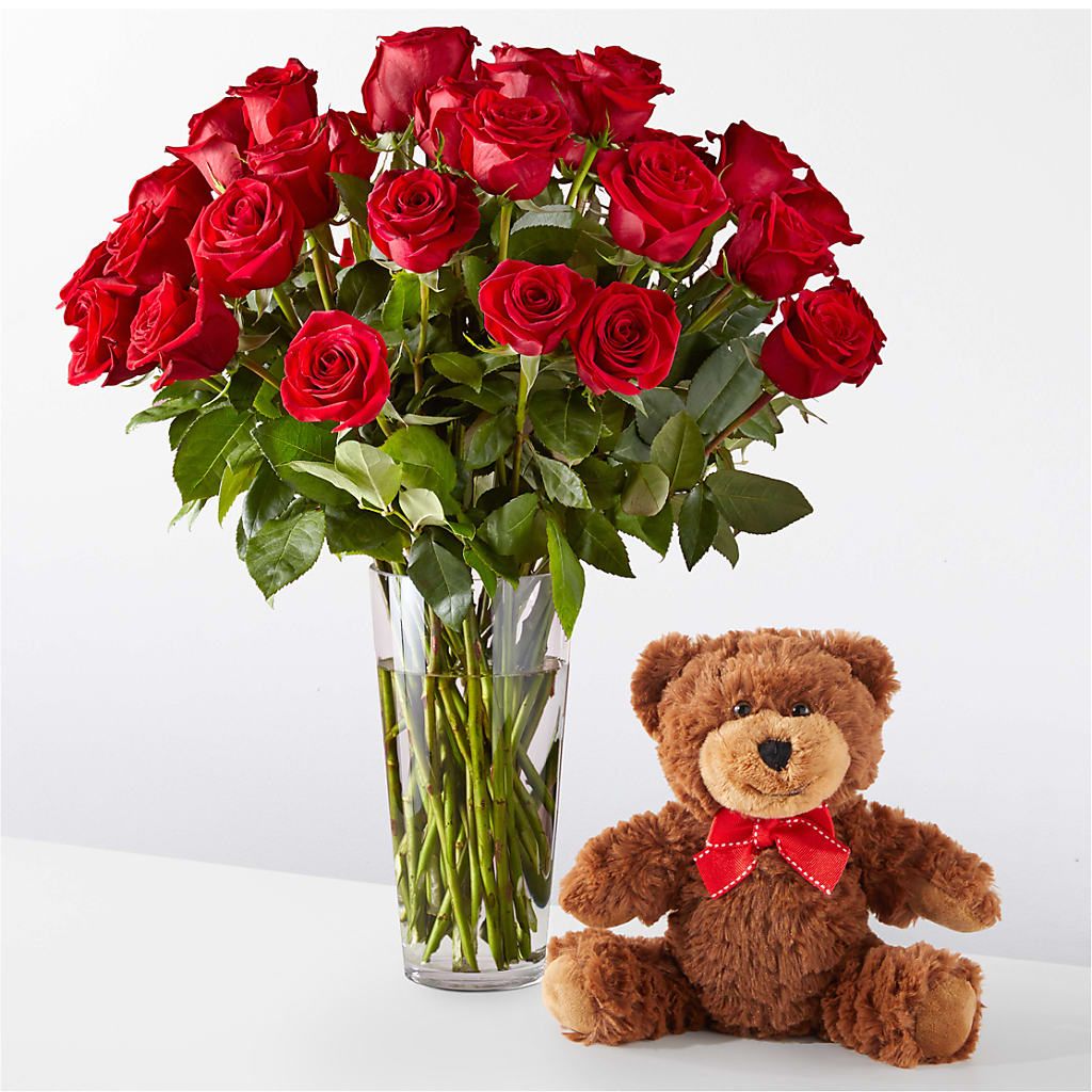 Romantic Long Stem Red Rose Bouquet Bundles – Floral Delights Etc, Daleville AL