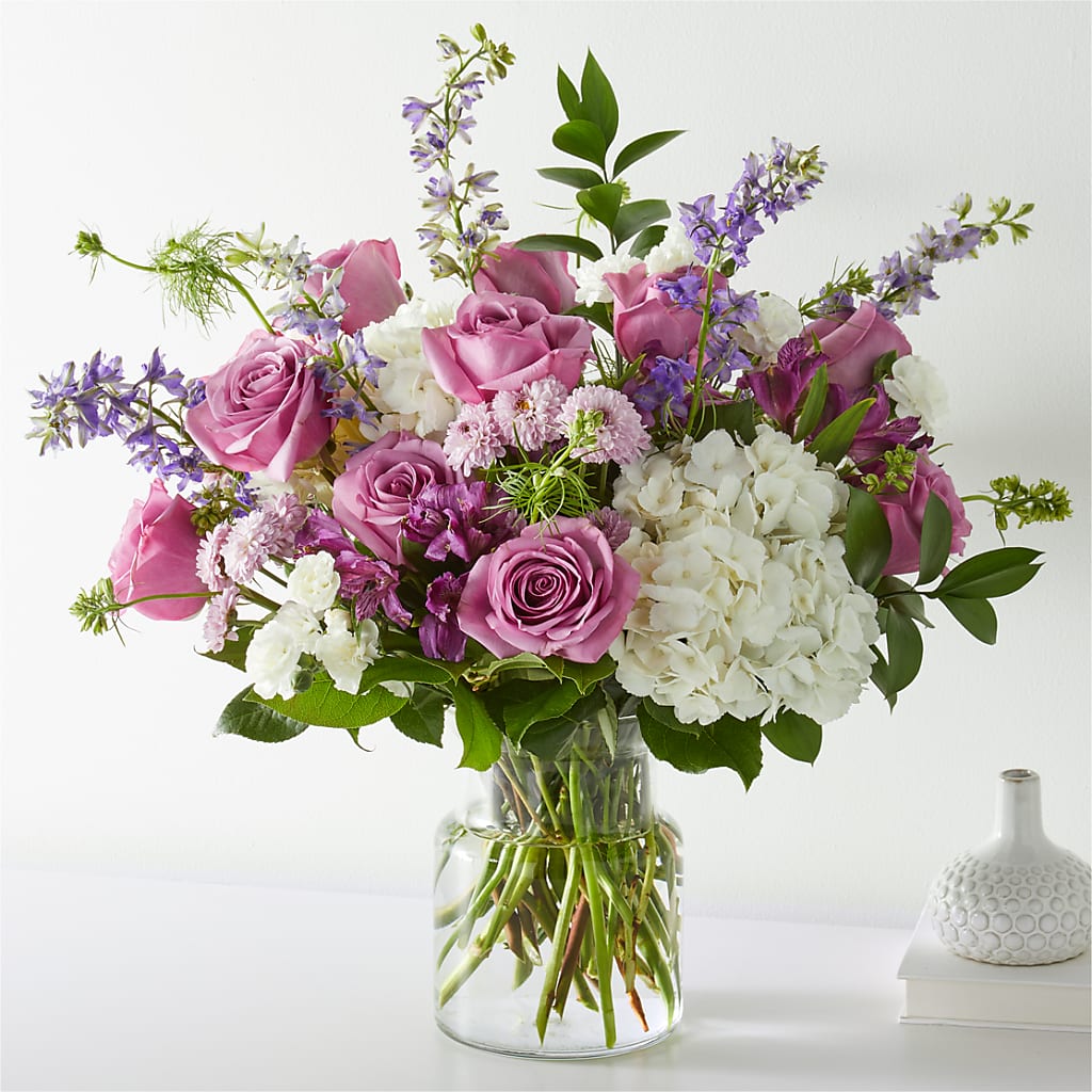 Violet Caress Bouquet – Floral Delights Etc, Daleville AL
