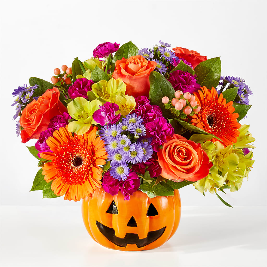 Tricks & Treats Pumpkin – Floral Delights Etc, Daleville AL