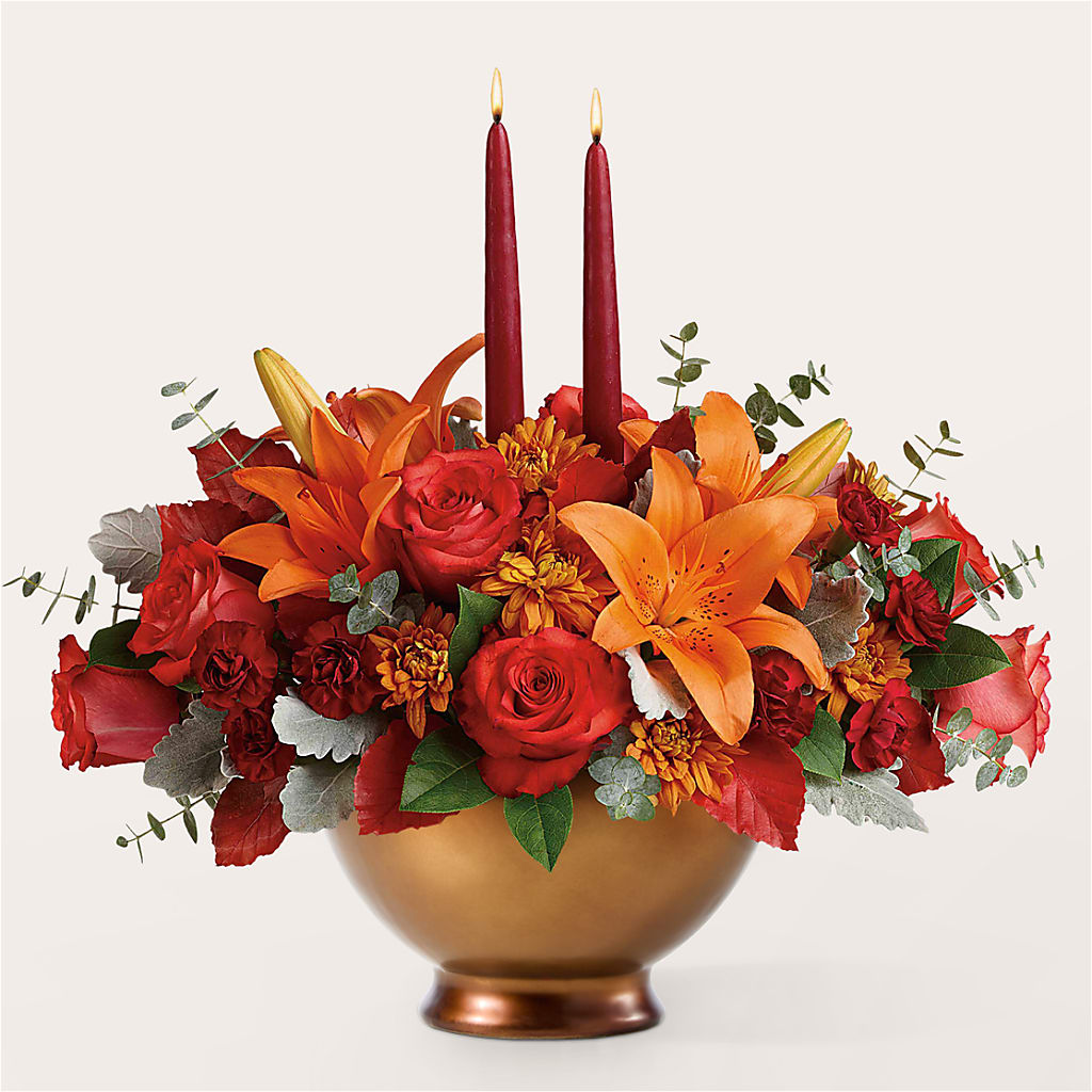 Fruits of Fall Centerpiece – Floral Delights Etc, Daleville AL