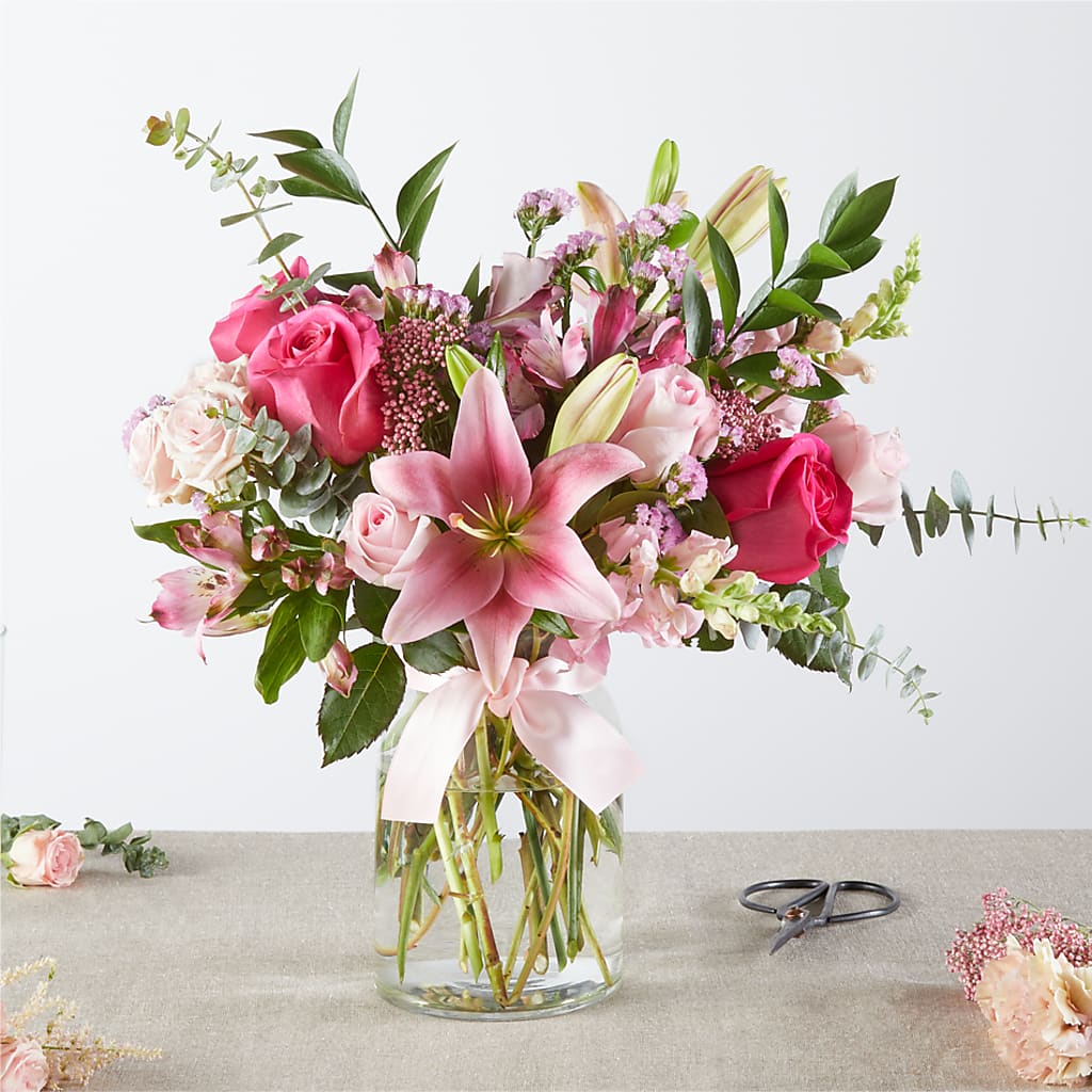 Pink Ribbon - A Florist Original – Floral Delights Etc, Daleville AL