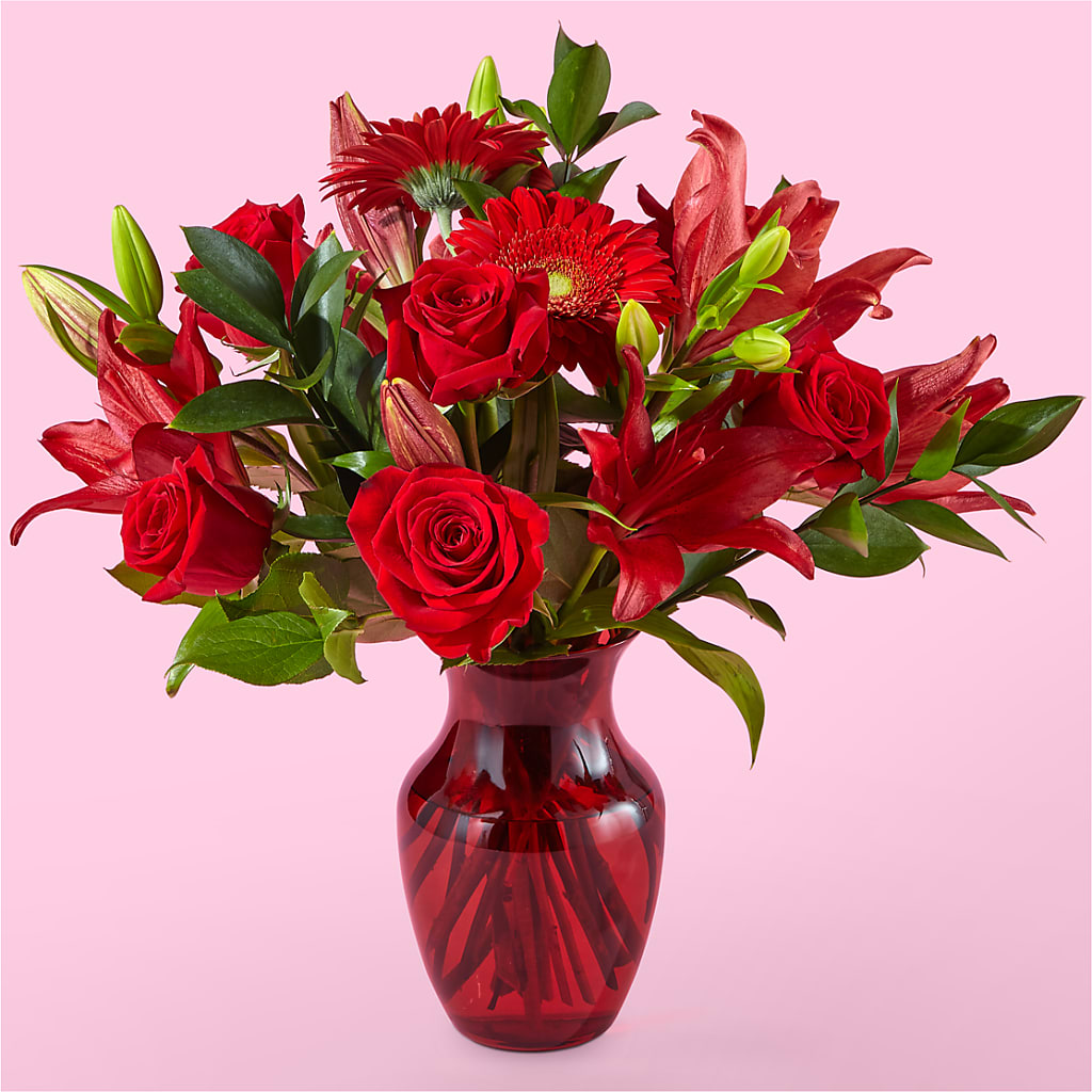 Burnin' Love Bouquet – Floral Delights Etc, Daleville AL