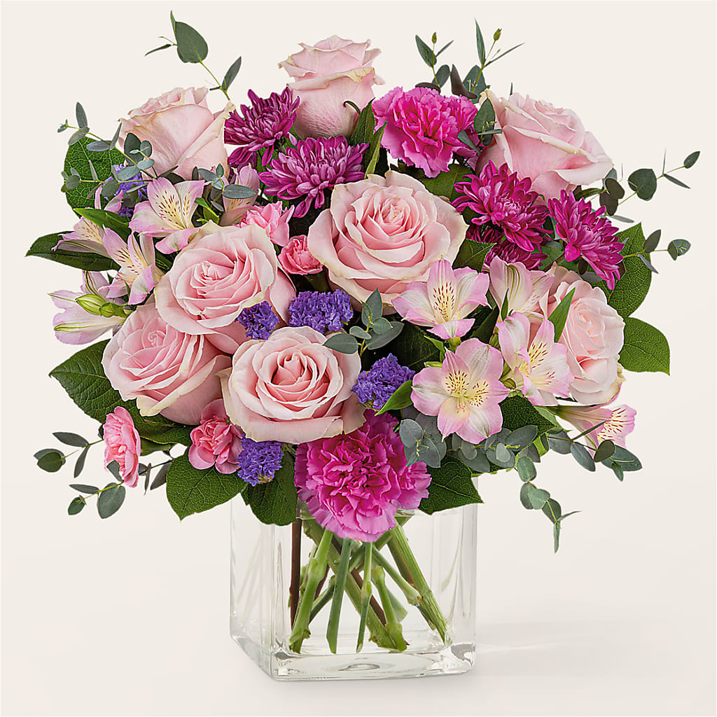 Rosy Radiance Bouquet – Floral Delights Etc, Daleville AL