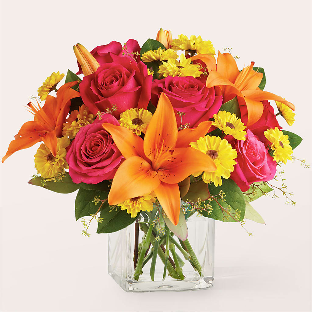 Neon Lights Bouquet – Floral Delights Etc, Daleville AL