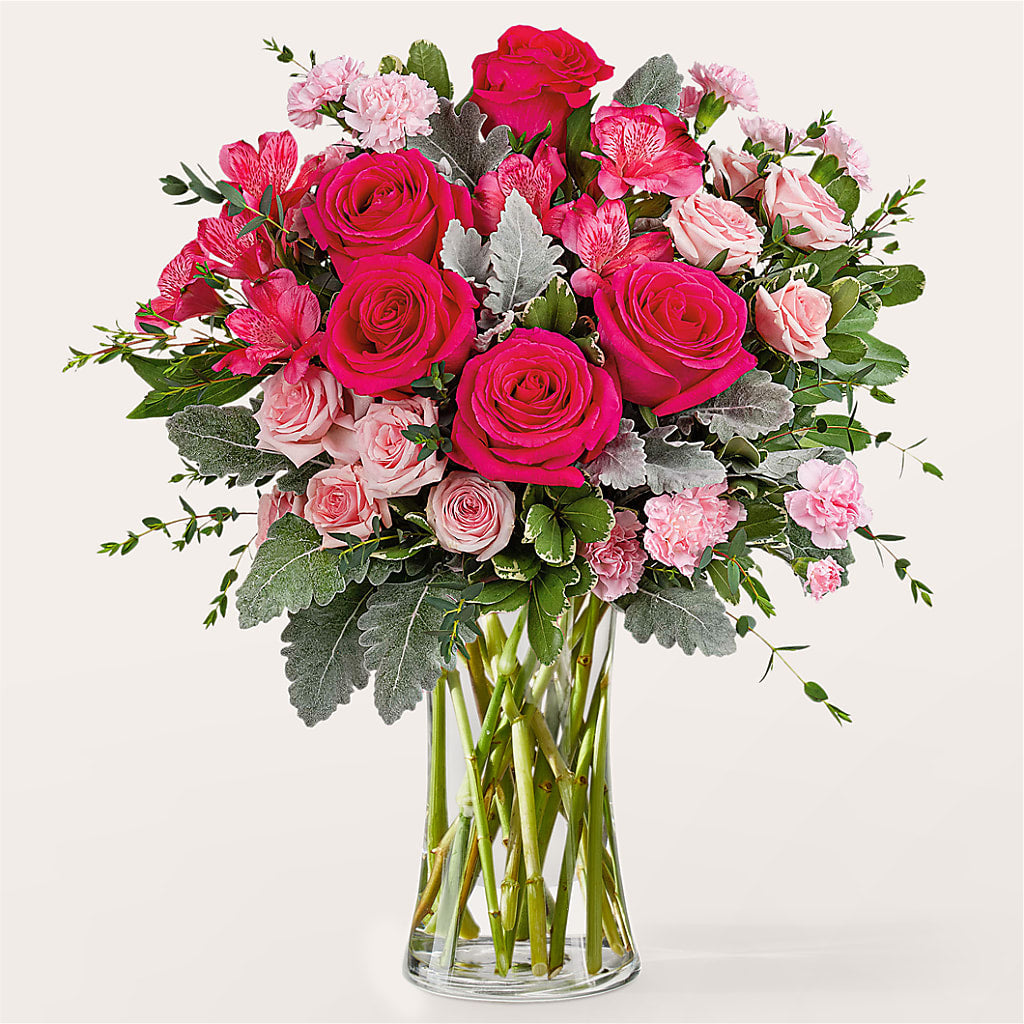 Tickled Pink Bouquet – Floral Delights Etc, Daleville AL