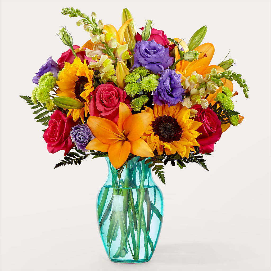 Double Rainbow Bouquet – Floral Delights Etc, Daleville AL