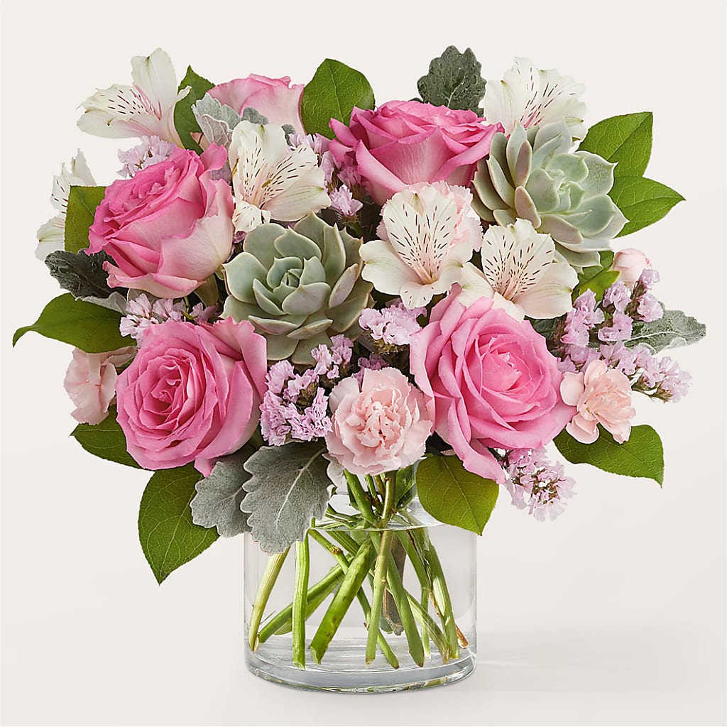 Dusty Rose Bouquet – Floral Delights Etc, Daleville AL