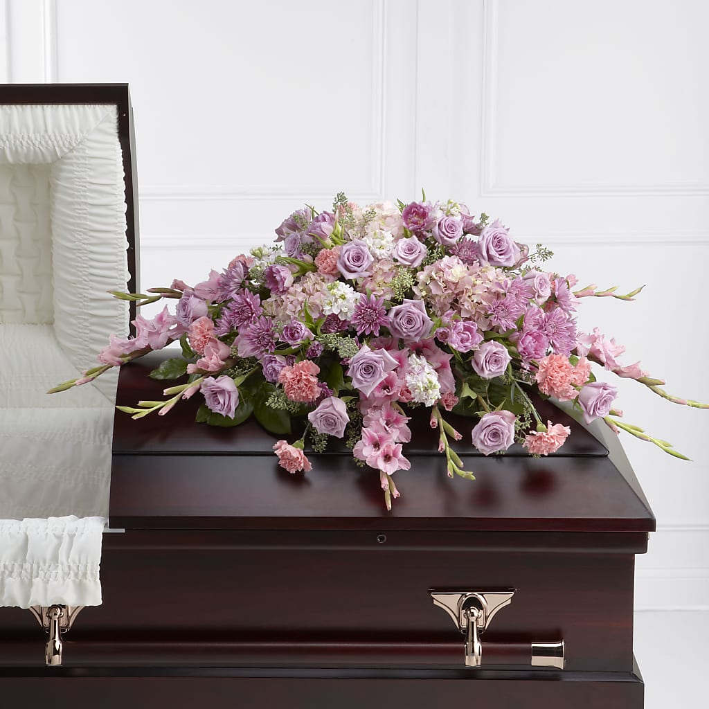 Immorata Casket Spray – Floral Delights Etc, Daleville AL