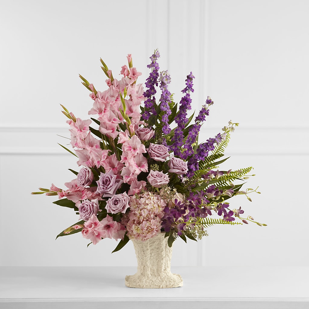 Flowing Garden Arrangement – Floral Delights Etc, Daleville AL