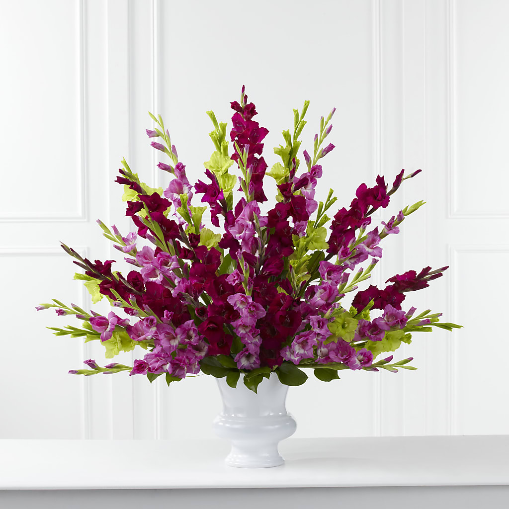 Solemn Offering Arrangement – Floral Delights Etc, Daleville AL