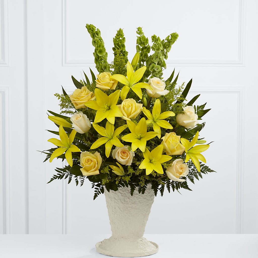 Golden Memories Arrangement – Floral Delights Etc, Daleville AL