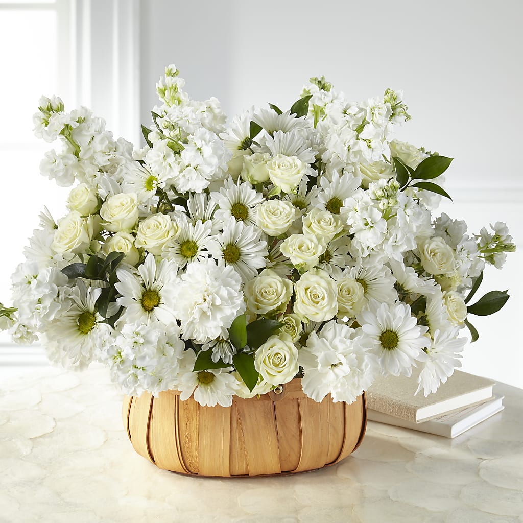 Graceful Garden Basket – Floral Delights Etc, Daleville AL