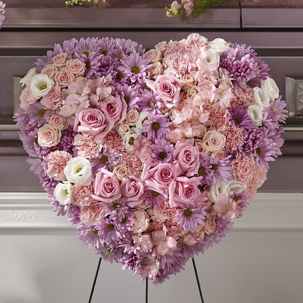 Heaven's Light Heart – Floral Delights Etc, Daleville AL