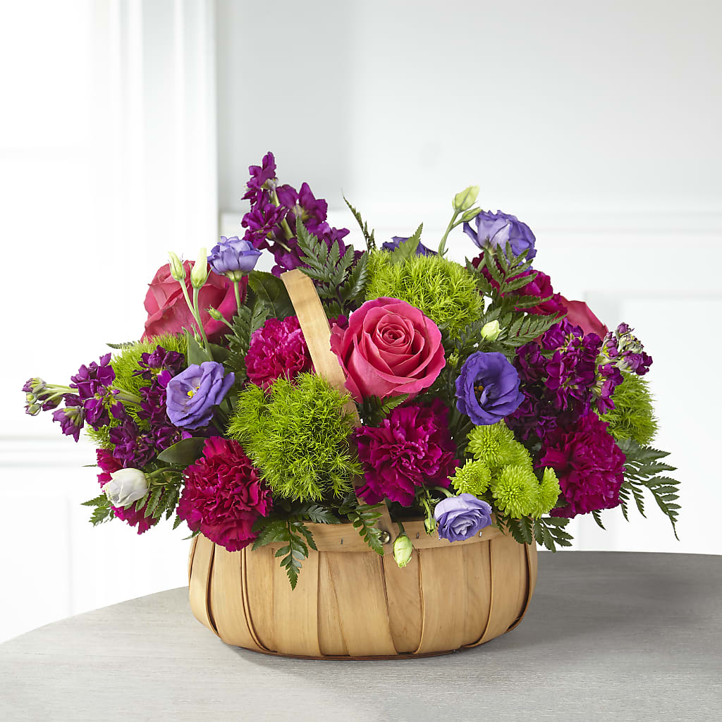 Serene Sanctuary Basket – Floral Delights Etc, Daleville AL