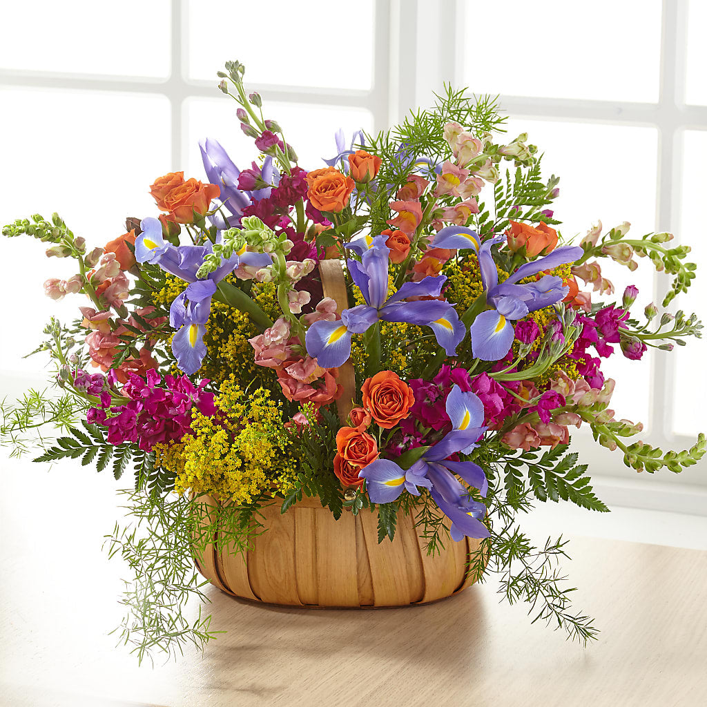 Garden of Life Basket – Floral Delights Etc, Daleville AL