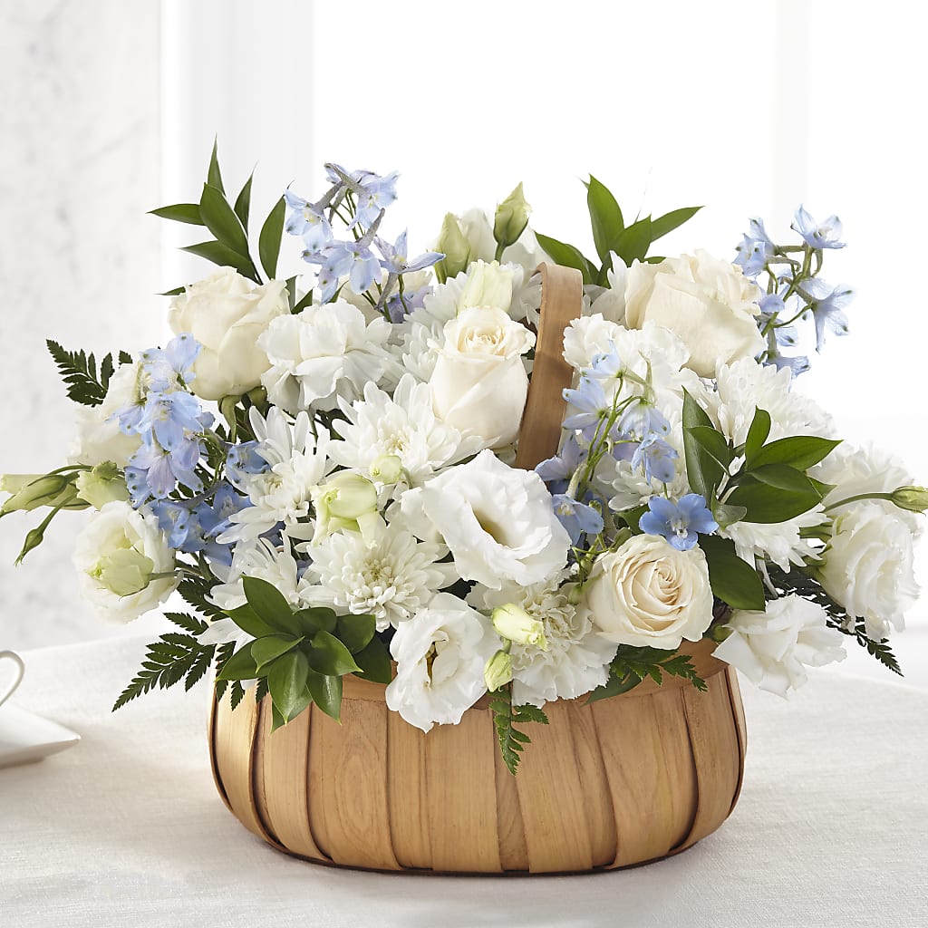 Sincerely Heartfelt Basket – Floral Delights Etc, Daleville AL