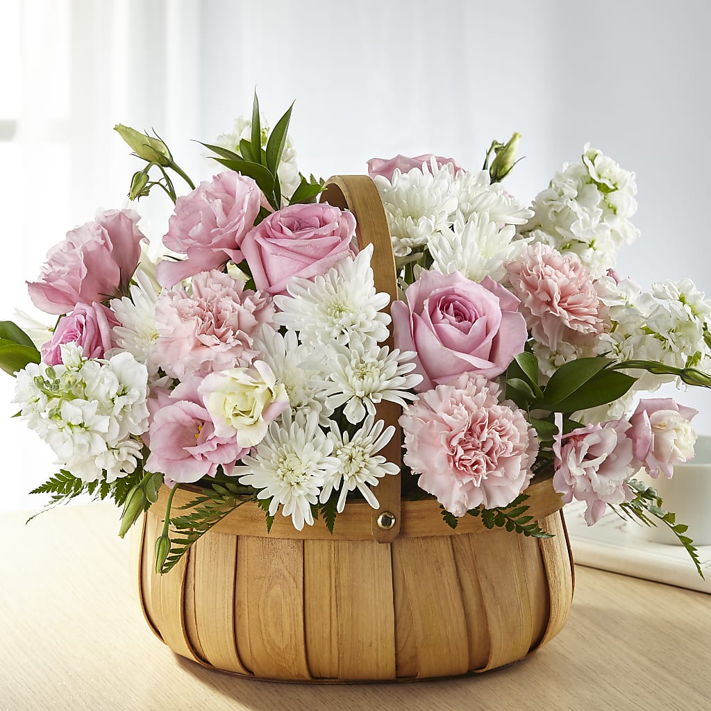 Always Graceful Basket – Floral Delights Etc, Daleville AL