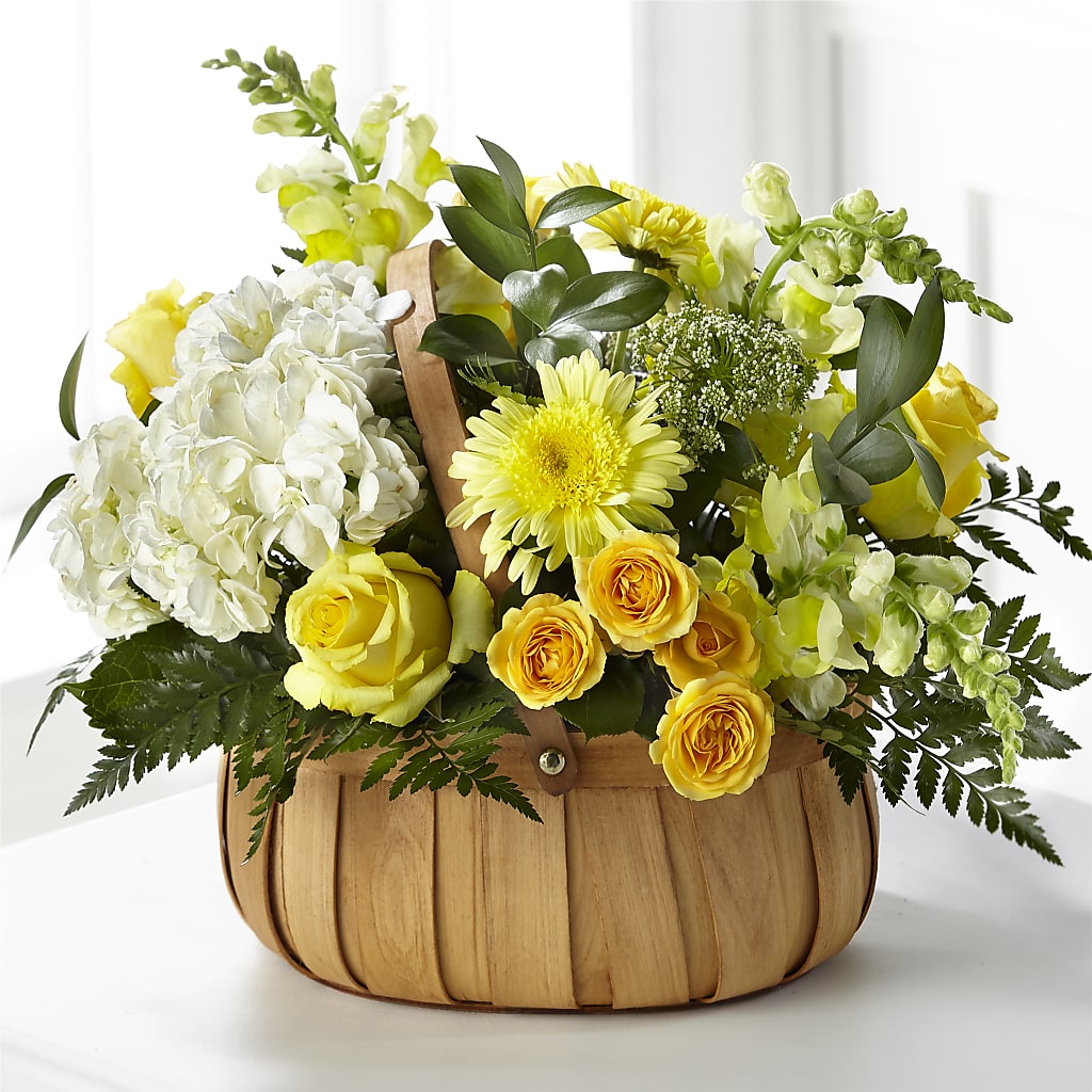 Rustic Remembrance Basket – Floral Delights Etc, Daleville AL