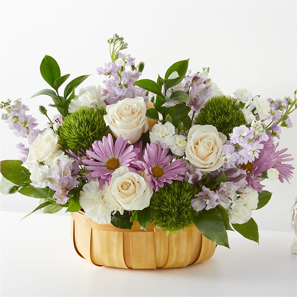 Peace & Love Basket – Floral Delights Etc, Daleville AL