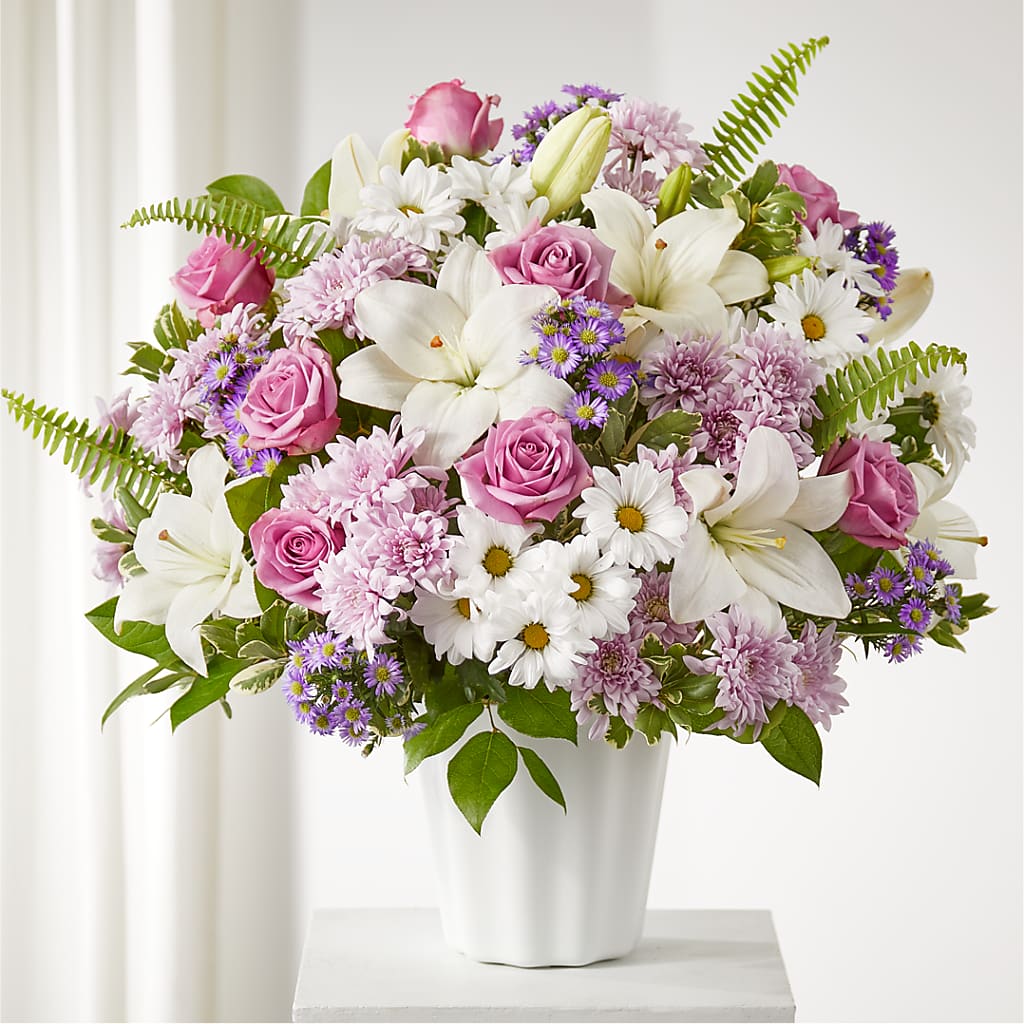 Warmest Thoughts Tabletop Basket – Floral Delights Etc, Daleville AL