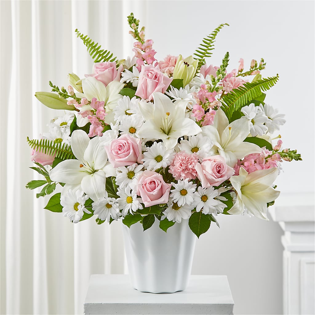 Soft Touch Tabletop Basket – Floral Delights Etc, Daleville AL