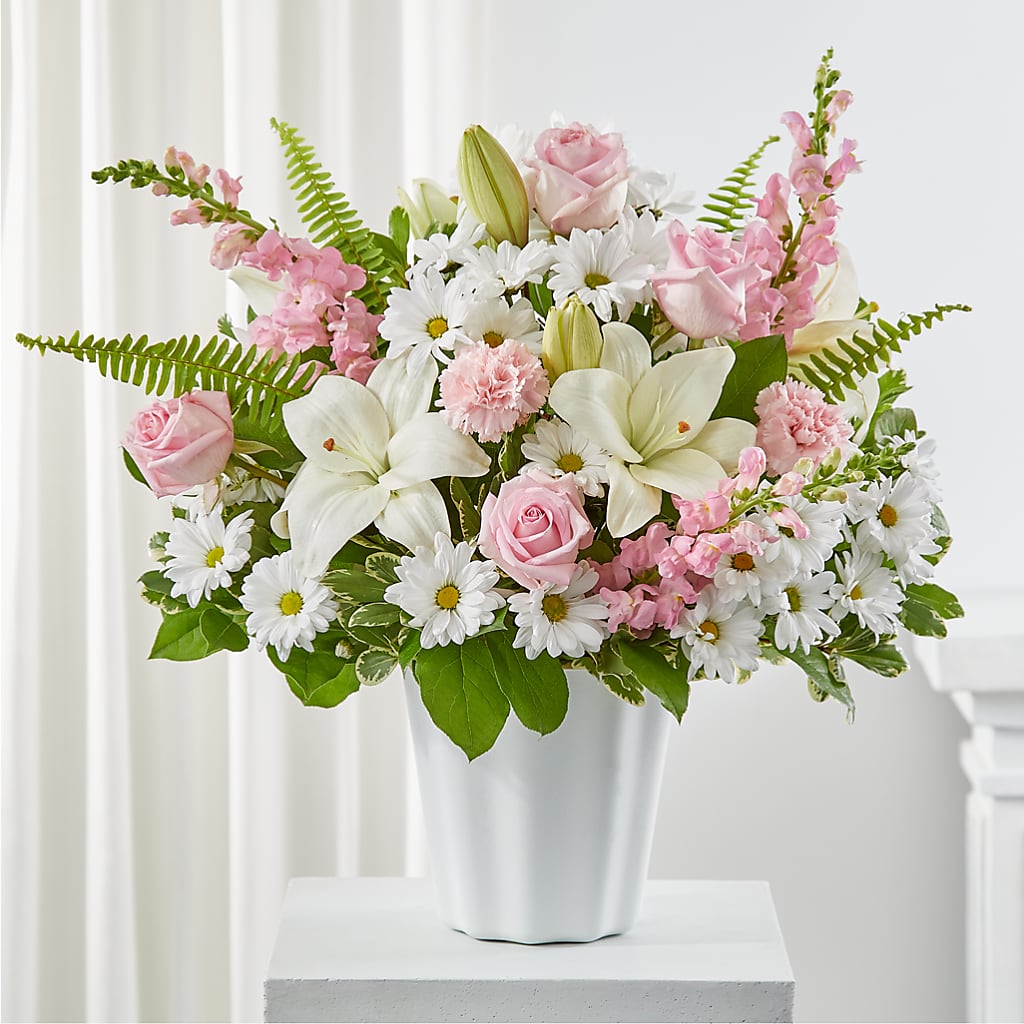 Soft Touch Tabletop Basket – Floral Delights Etc, Daleville AL