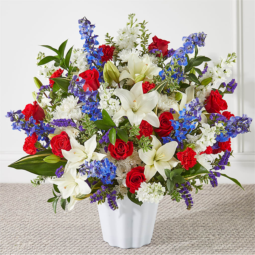 Consoled Floor Basket – Floral Delights Etc, Daleville AL