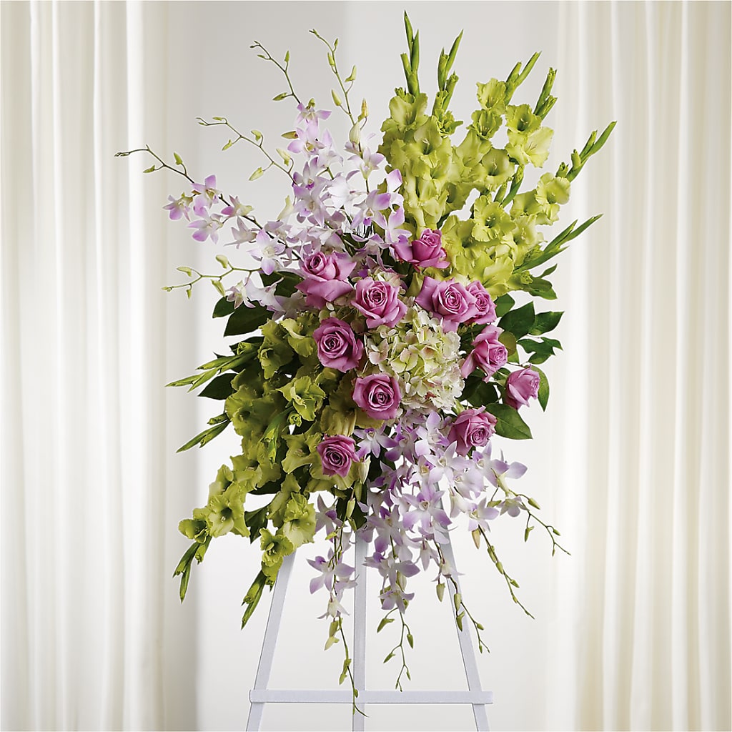 Lasting Legacy Standing Spray – Floral Delights Etc, Daleville AL