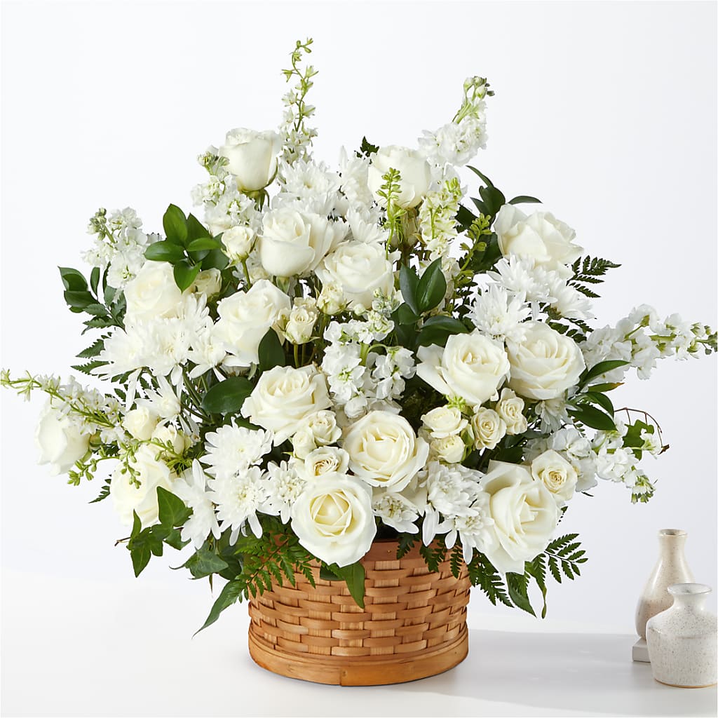 Heartfelt Condolences Arrangement – Floral Delights Etc, Daleville AL