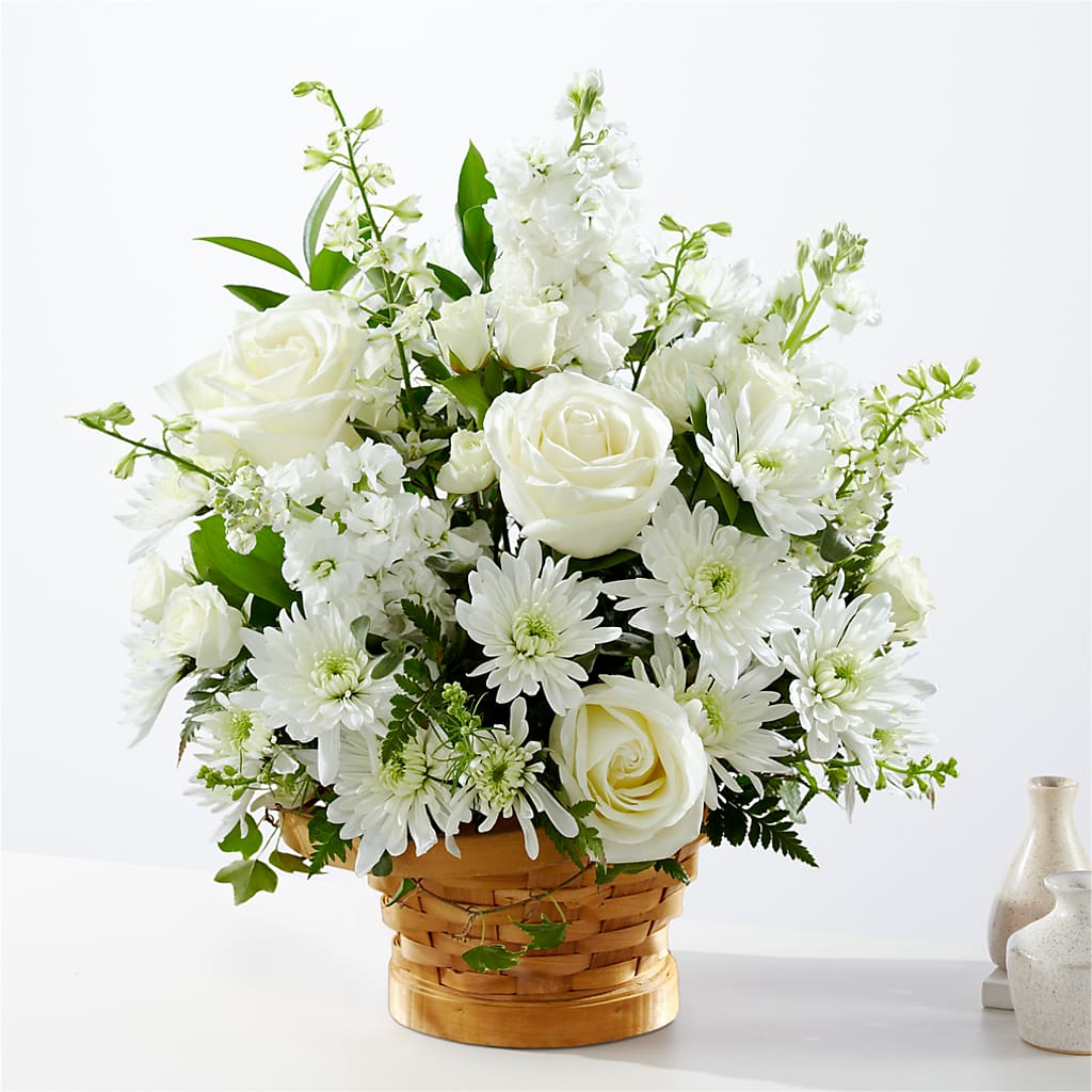 Heartfelt Condolences Arrangement – Floral Delights Etc, Daleville AL
