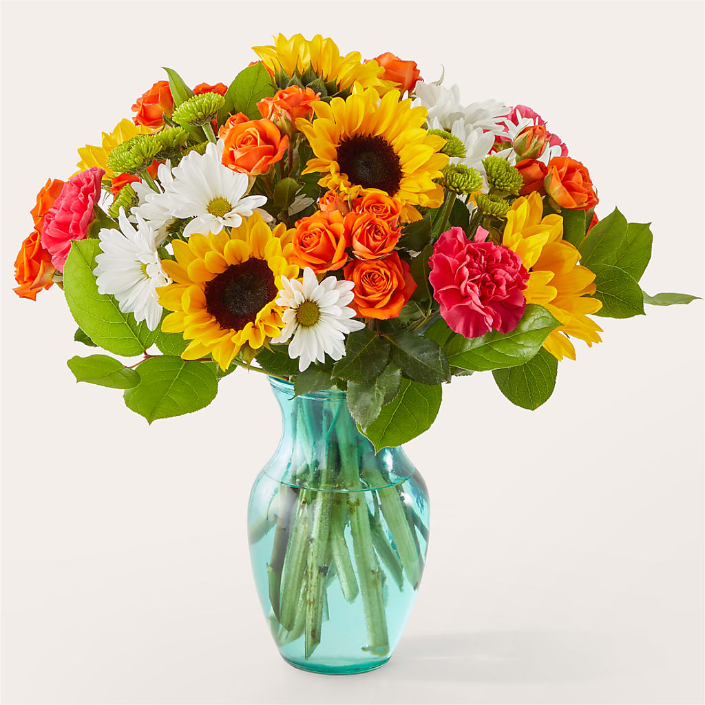 Sun-drenched Blooms Bouquet – Floral Delights Etc, Daleville AL