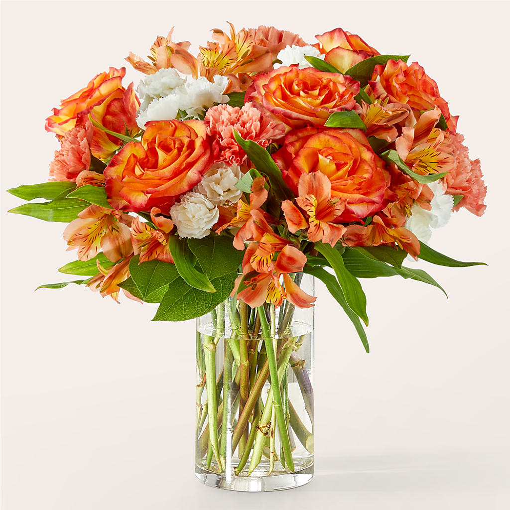Apricot Glow Bouquet – Floral Delights Etc, Daleville AL