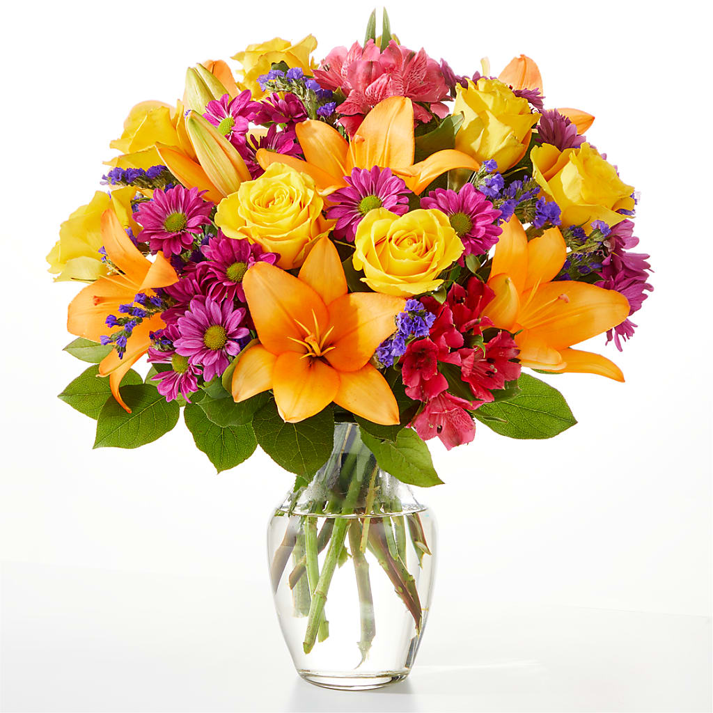 Colorful Visions Bouquet – Floral Delights Etc, Daleville AL