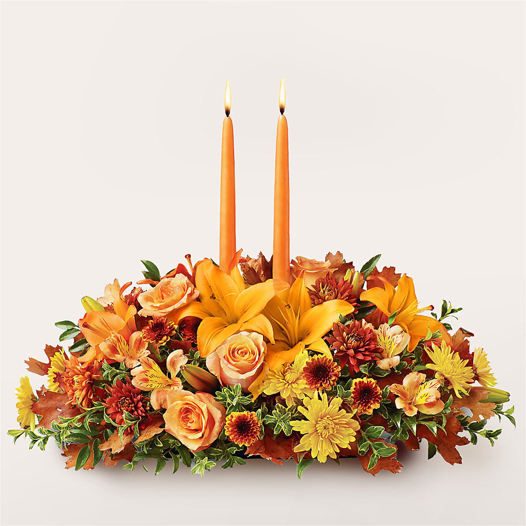 Traditions Centerpiece – Floral Delights Etc, Daleville AL