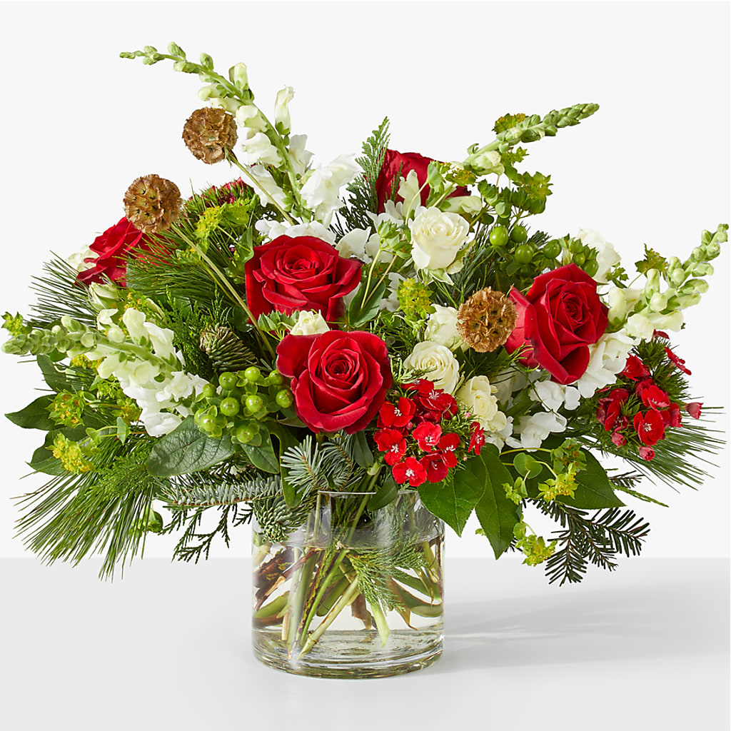 Deck the Halls Bouquet – Floral Delights Etc, Daleville AL