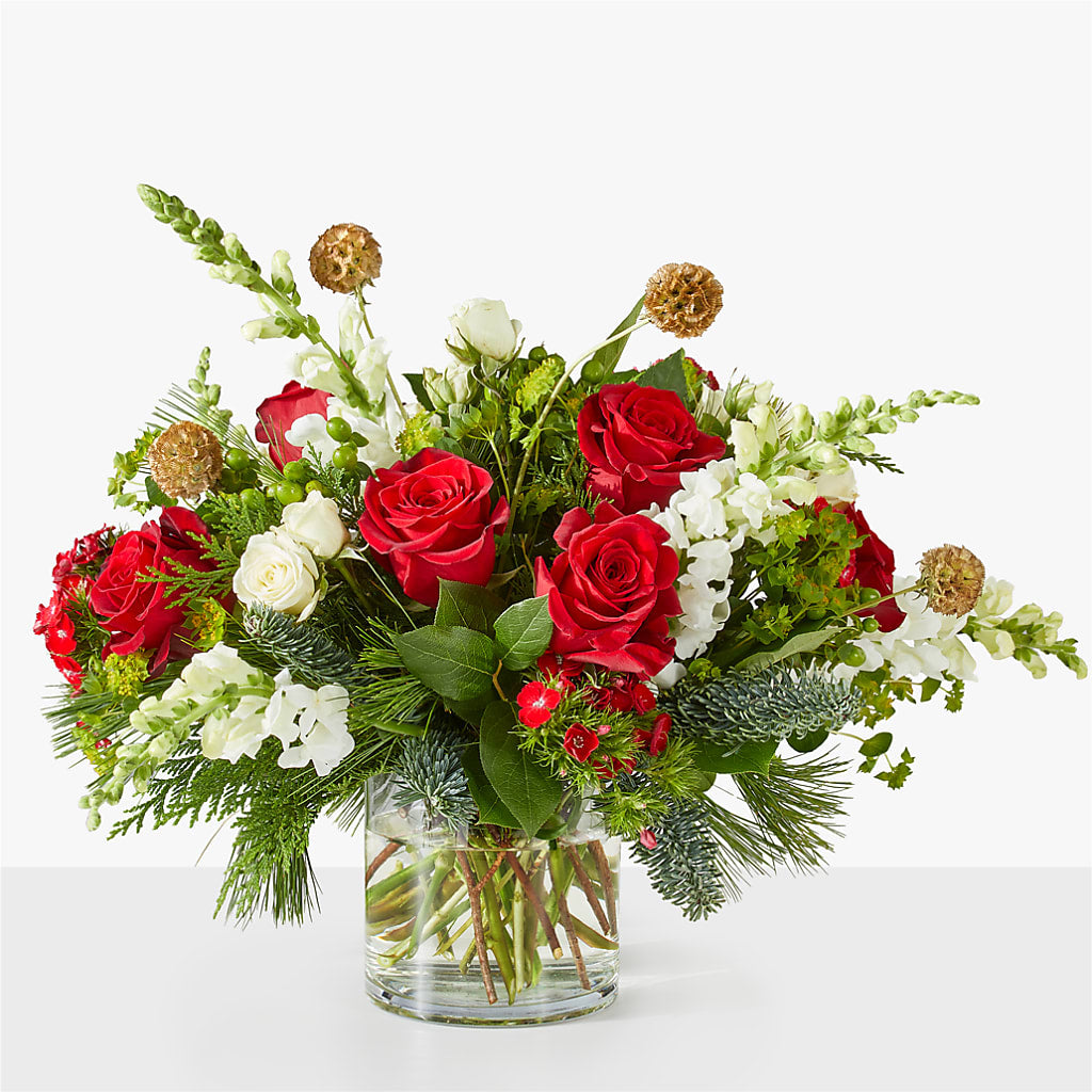 Deck the Halls Bouquet – Floral Delights Etc, Daleville AL