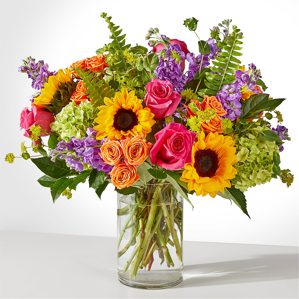 Vibrant Greetings Bouquet – Floral Delights Etc, Daleville AL