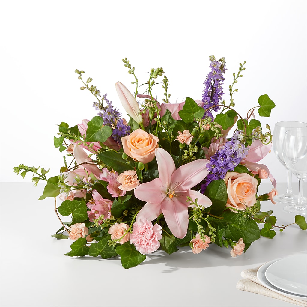 Blossom Time Centerpiece – Floral Delights Etc, Daleville AL