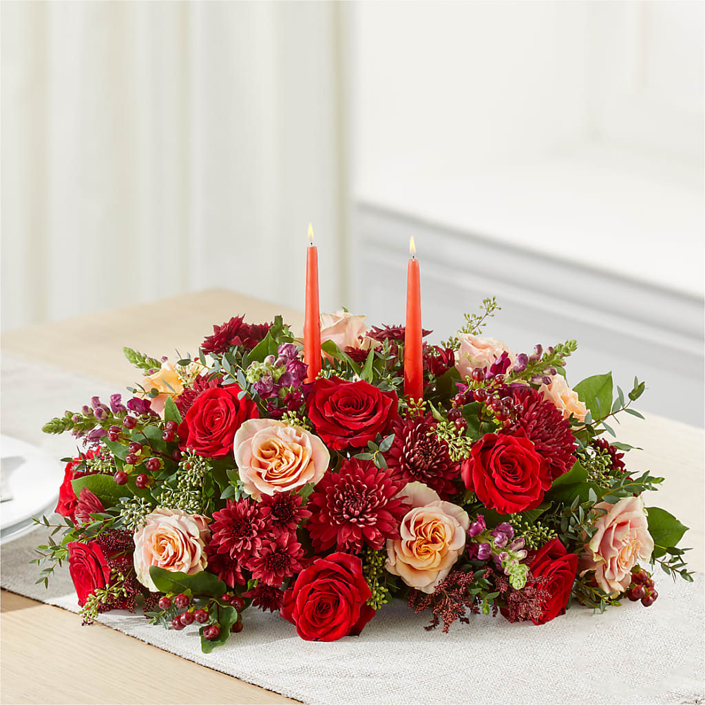 Most Thankful Centerpiece – Floral Delights Etc, Daleville AL