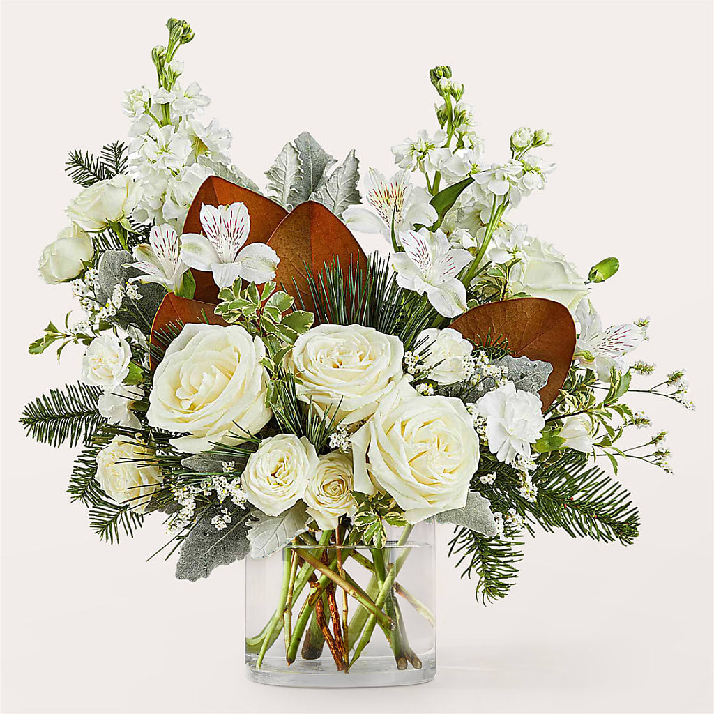 Fresh Snowfall Bouquet – Floral Delights Etc, Daleville AL