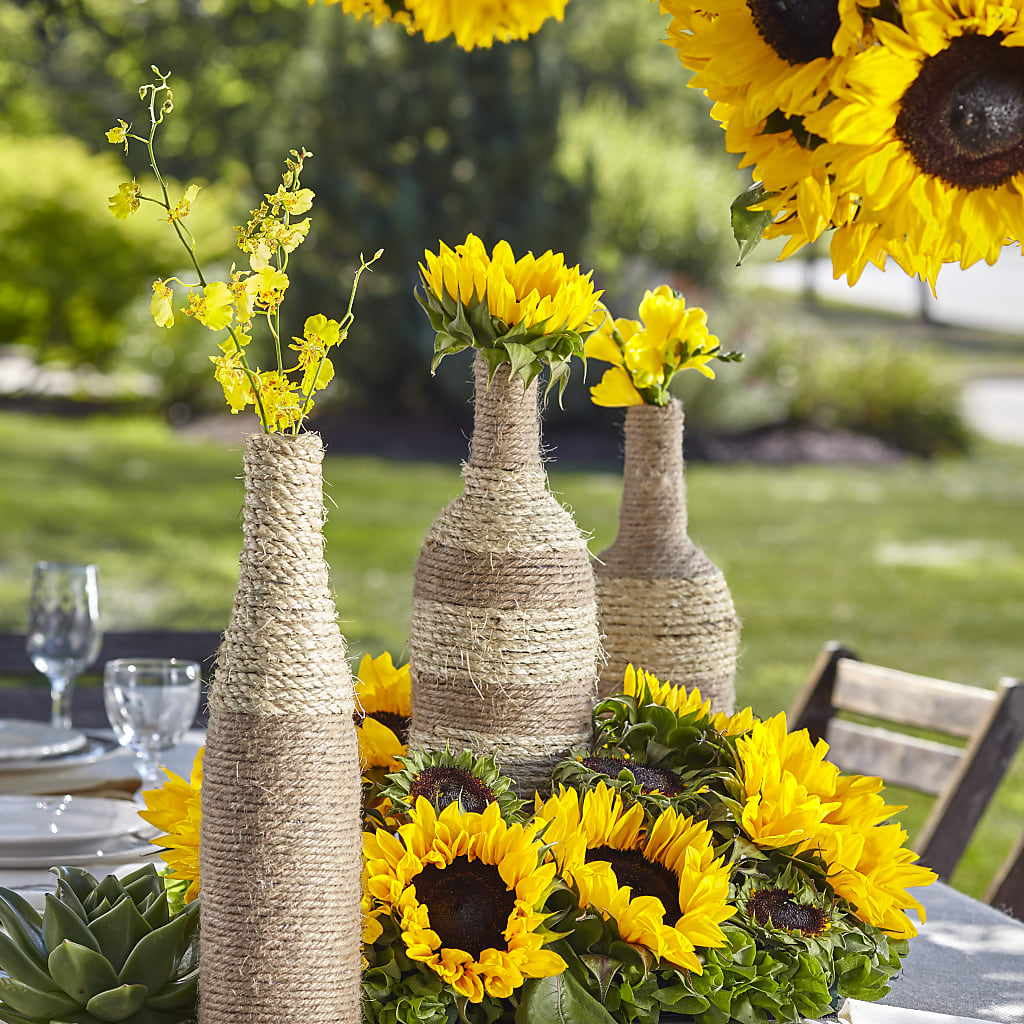 Sublime Garden Centerpiece – Floral Delights Etc, Daleville AL