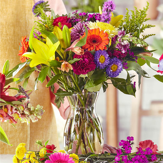 Bold & Bright – A Florist Original –  Floral Delights Etc, Daleville AL