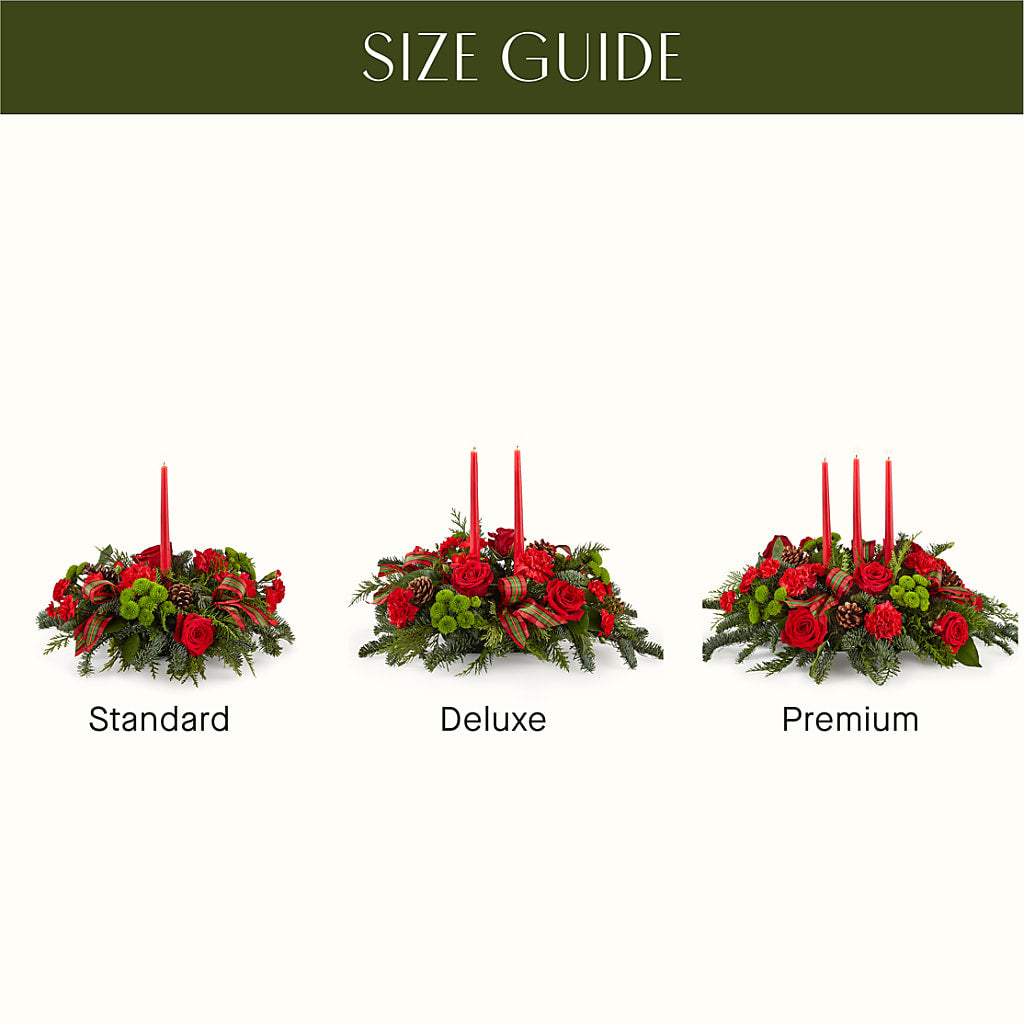 By the Candlelight Centerpiece –  Floral Delights Etc, Daleville AL