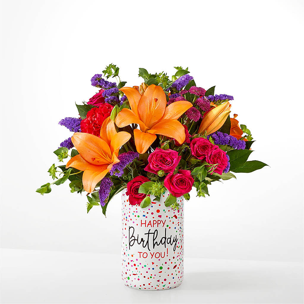 Birthday Palooza Bouquet –  Floral Delights Etc, Daleville AL