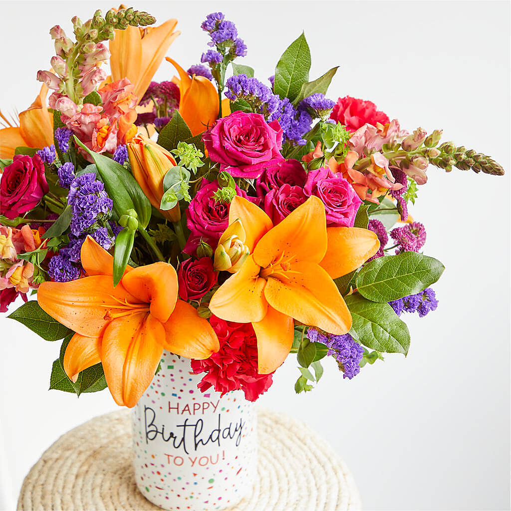 Birthday Palooza Bouquet –  Floral Delights Etc, Daleville AL