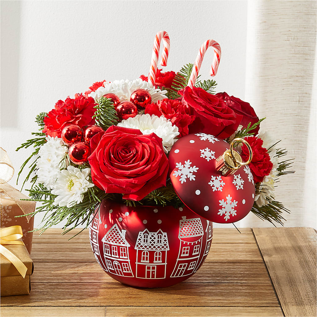 Cheer in the Air Ornament –  Floral Delights Etc, Daleville AL